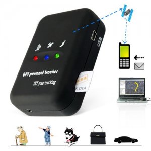 Two Way Calling GPS Trackers with SMS Alerts + Quadband + LED Lights